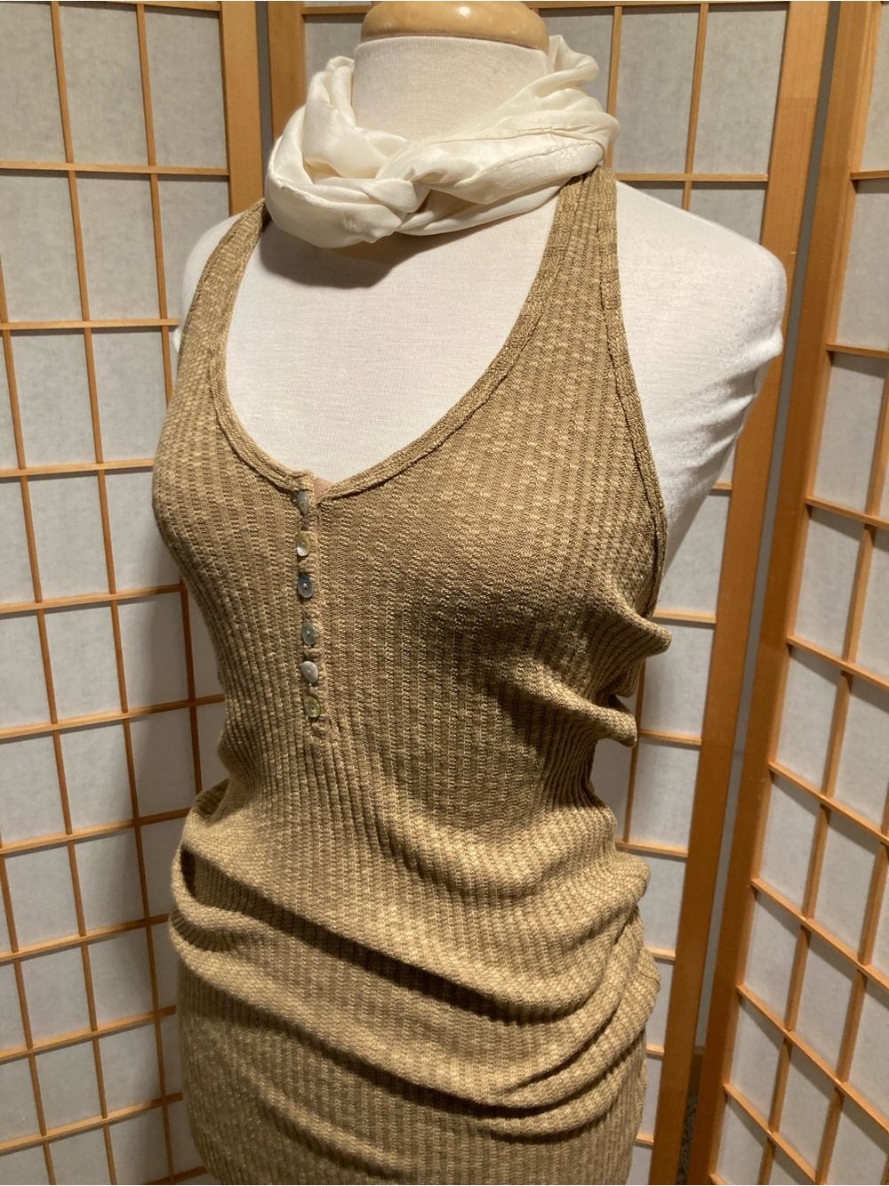 Forever 21 Ribbed Halter Top Dress Size Medium